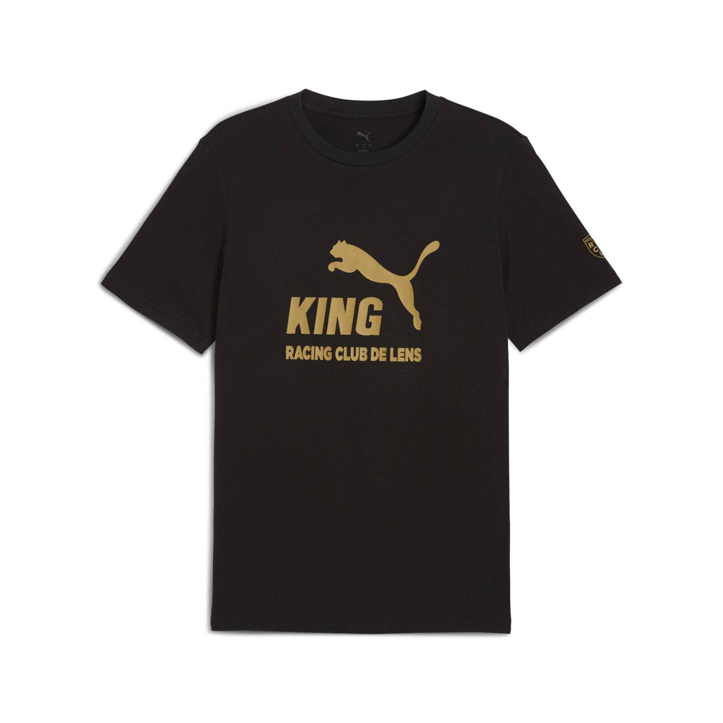 PUMA Functioneel shirt 'RC Lens King' in de kleur Goud / Zwart, Productweergave