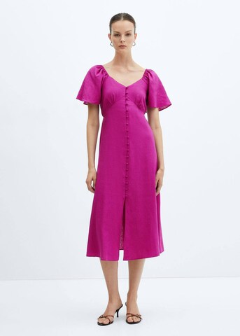 MANGO Letné šaty 'Red3' - fialová