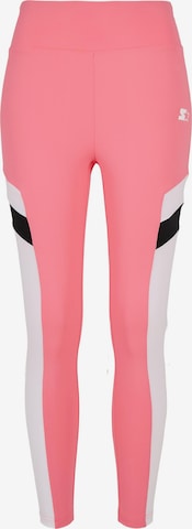 Starter Black Label Športové nohavice - ružová: predná strana