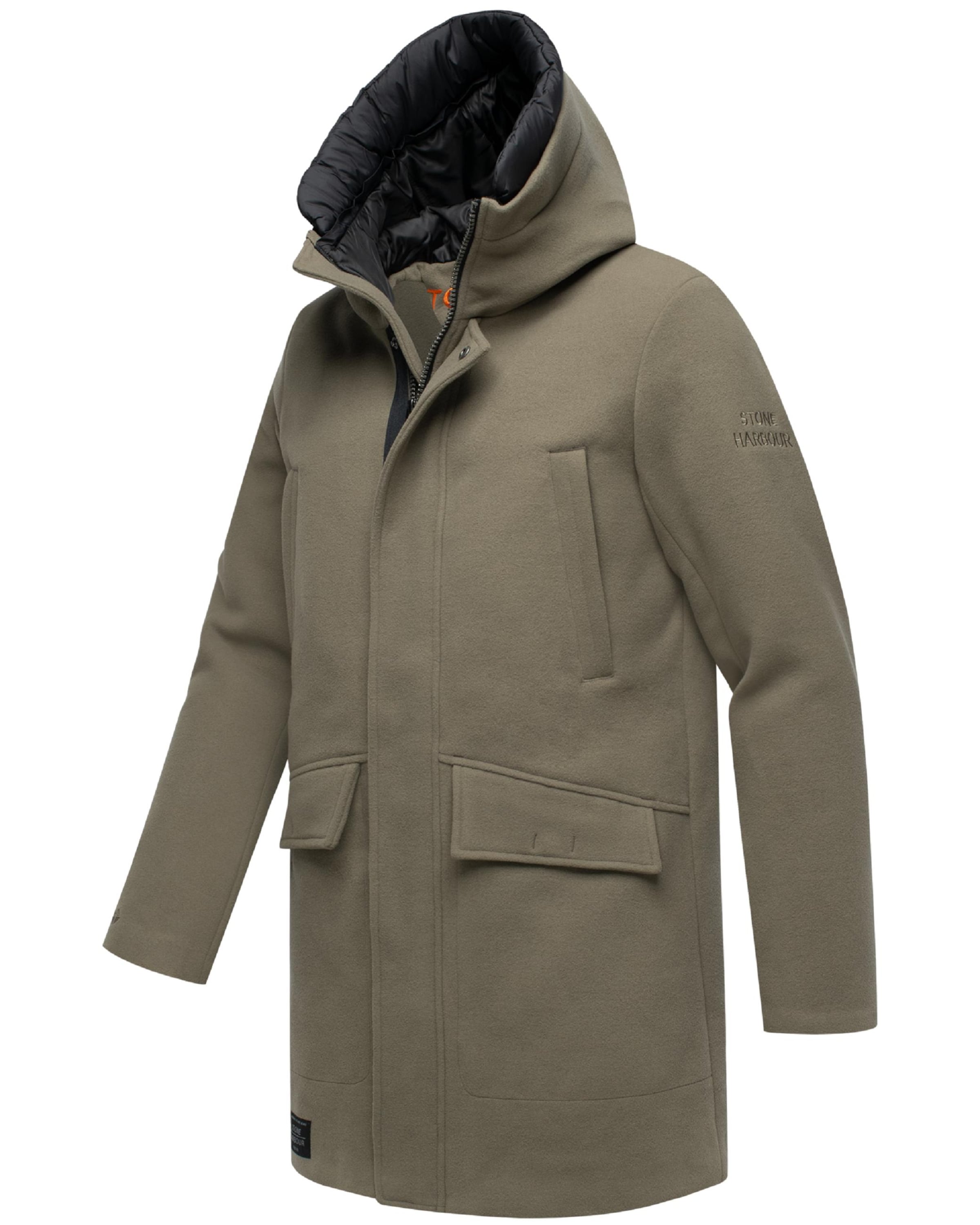 Cappotto invernale 'Fenroos' di STONE HARBOUR in marrone