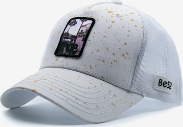 Casquette 'Wagon premiumS' Be52 en beige : devant