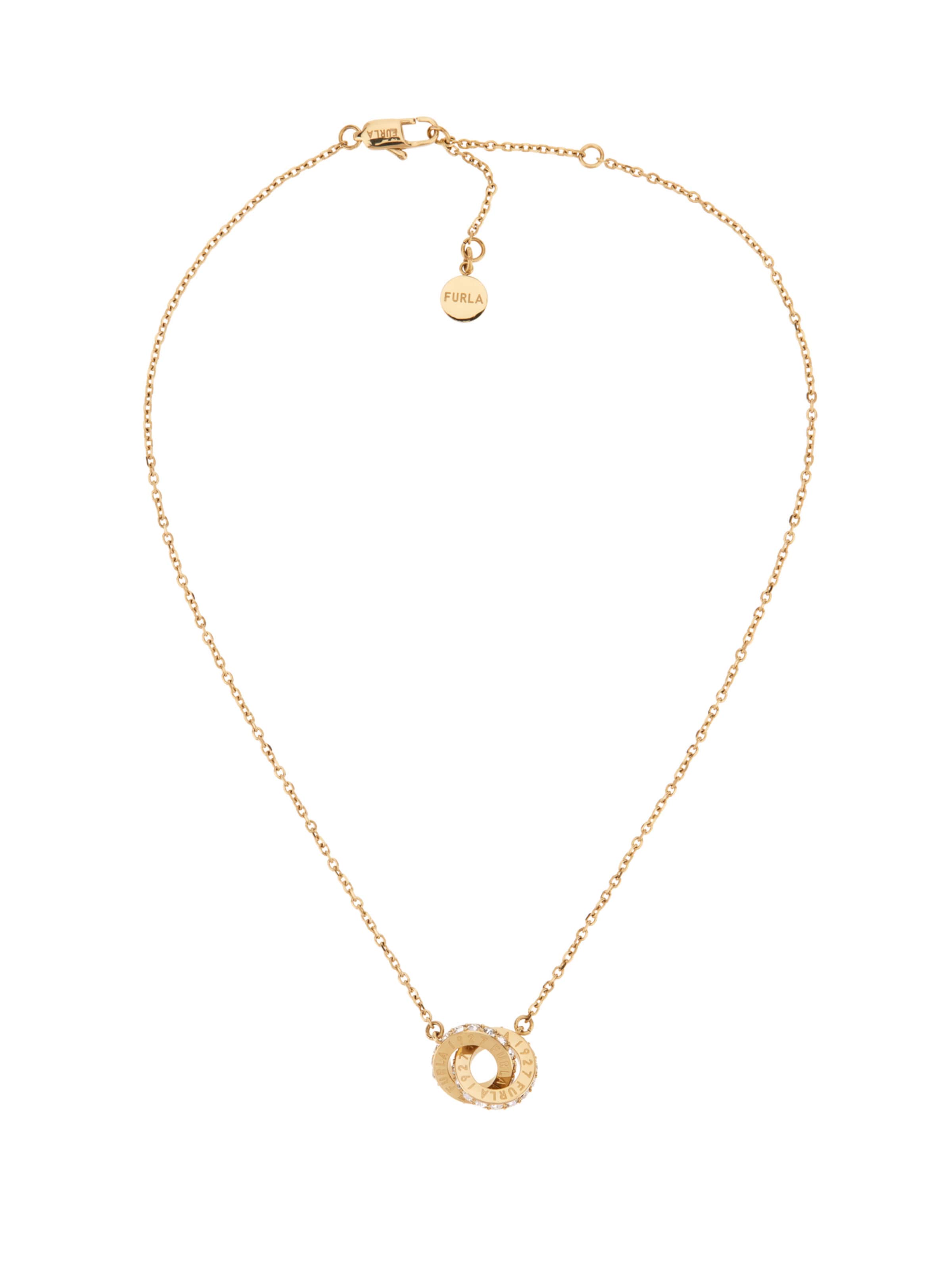 Furla Jewellery Kæde 'FURLA' i guld: forside