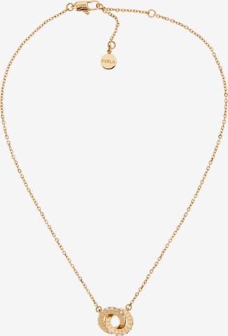 Furla Jewellery Ketting 'FURLA' in Goud: voorkant