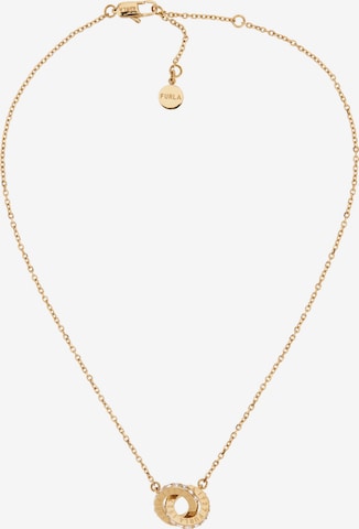 Furla Jewellery Kette 'FURLA' in Gold: predná strana
