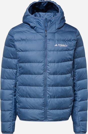ADIDAS TERREX Outdoor jacket in marine blue / White, Item view