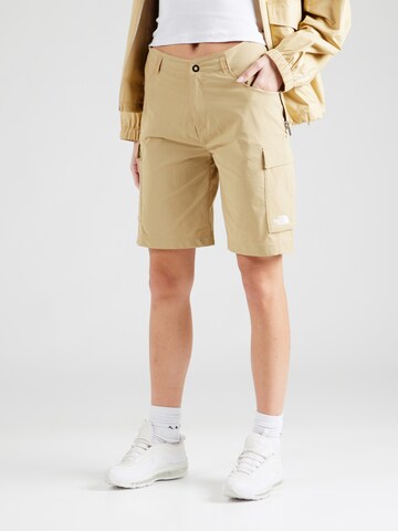 THE NORTH FACE regular Udendørs bukser 'EXPLORATION' i grøn: forside