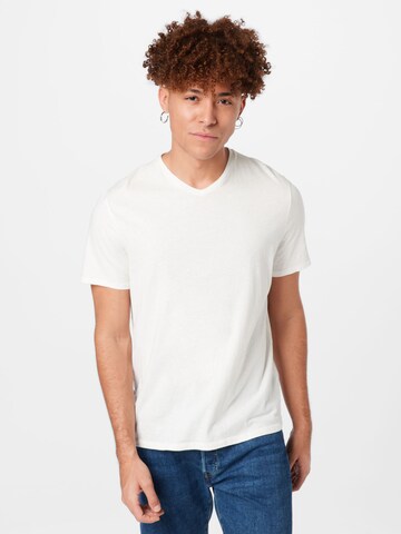 balta AMERICAN VINTAGE Marškinėliai: priekis