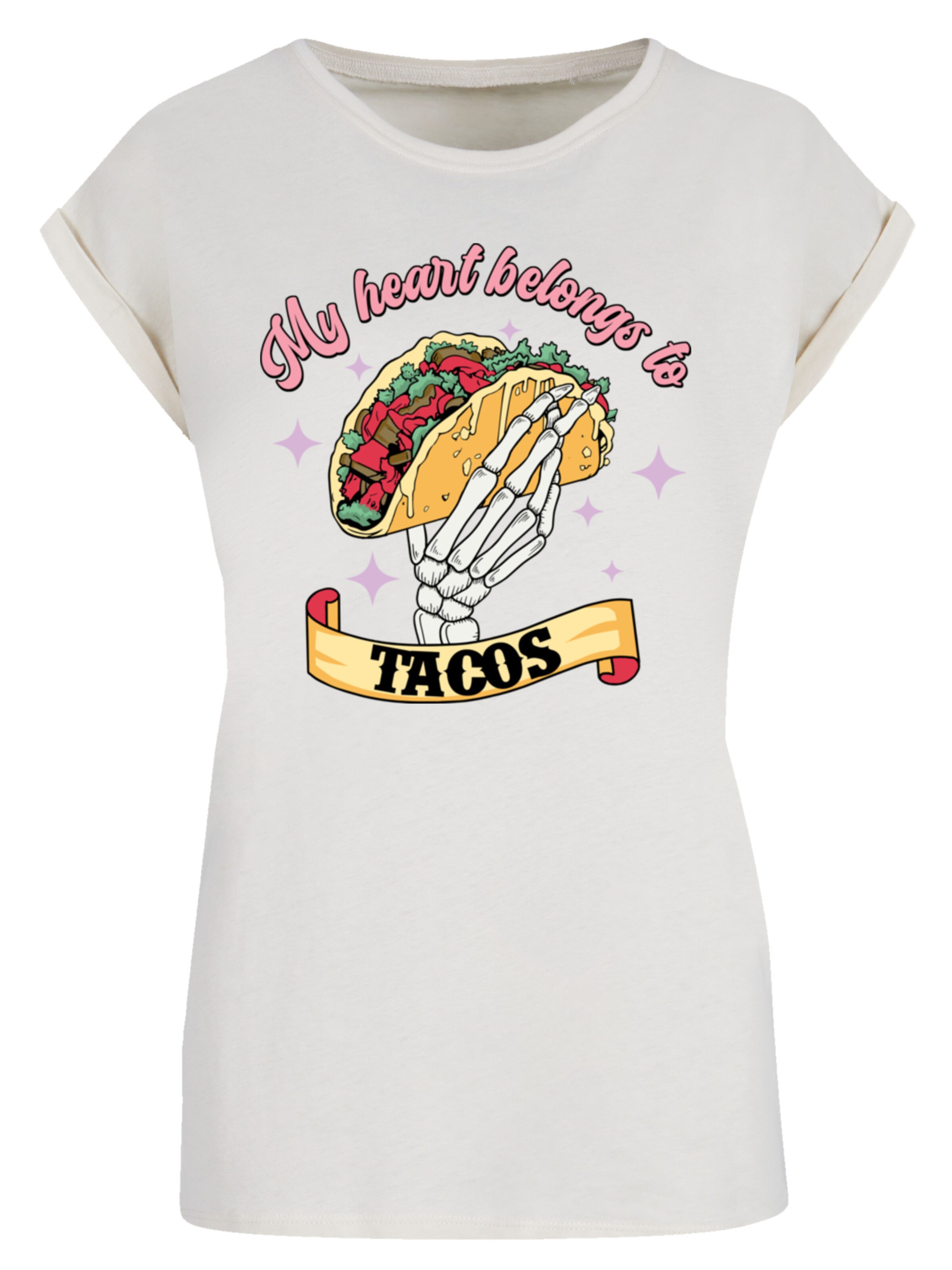 F4NT4STIC Shirt in Beige: front