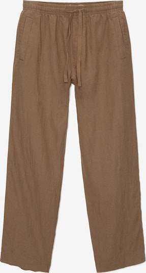 Pull&Bear Pantalon en marron, Vue avec produit