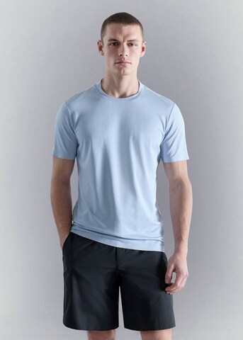 MANGO MAN Shirt in Blue: front