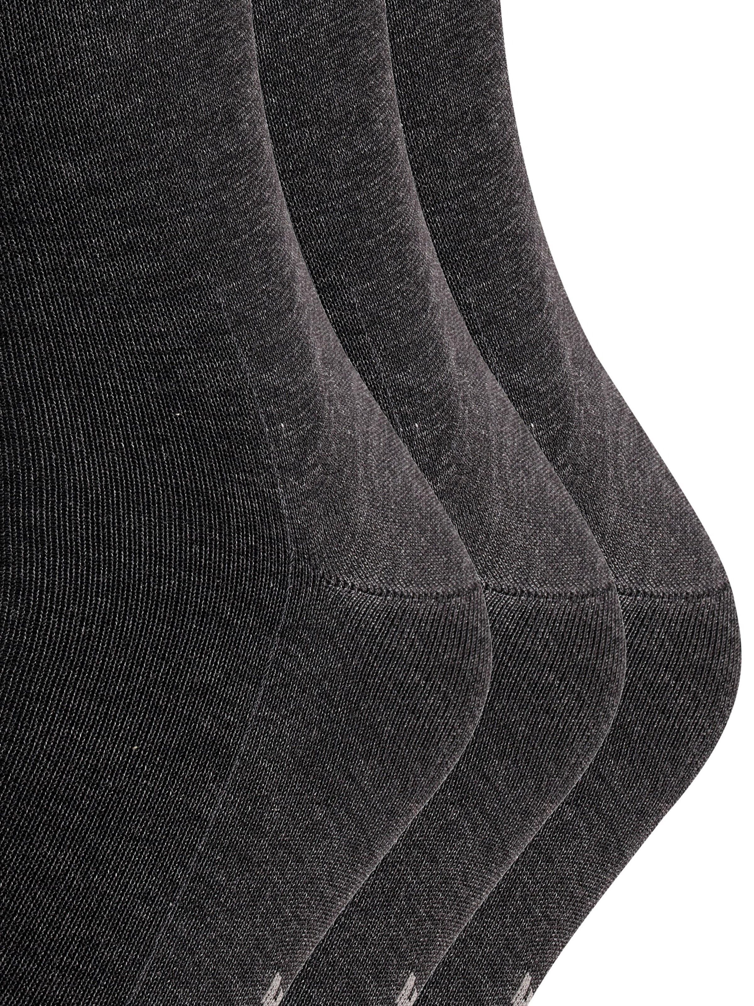 FALKE Socks 'Tiago 3-Pack' in Grey