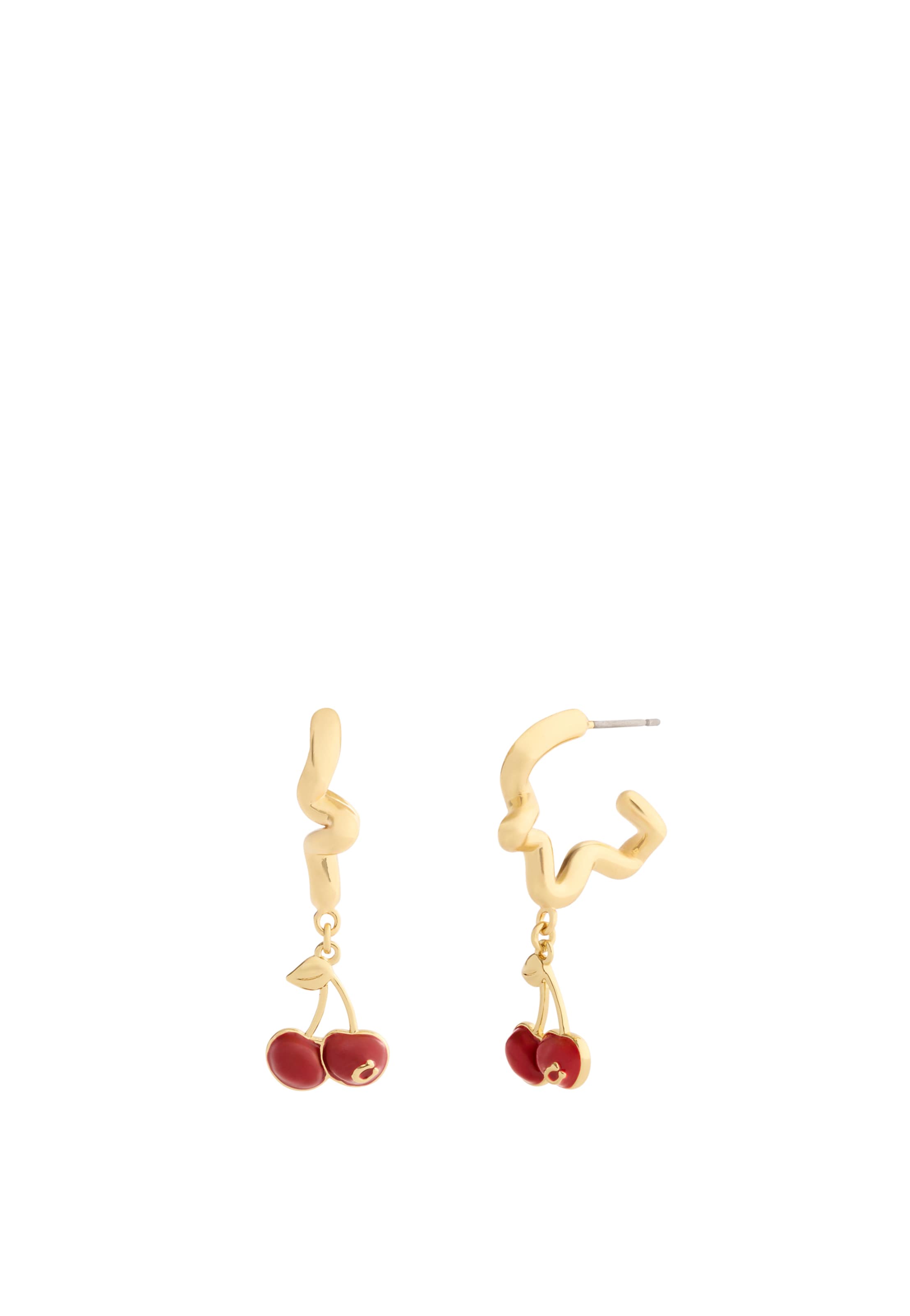COACH Σκουλαρίκια 'Cherry' σε κόκκινο: μπροστά