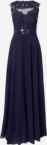 Robe de soirée APART en bleu : devant