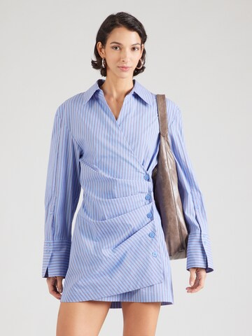 Robe-chemise & Other Stories en bleu : devant
