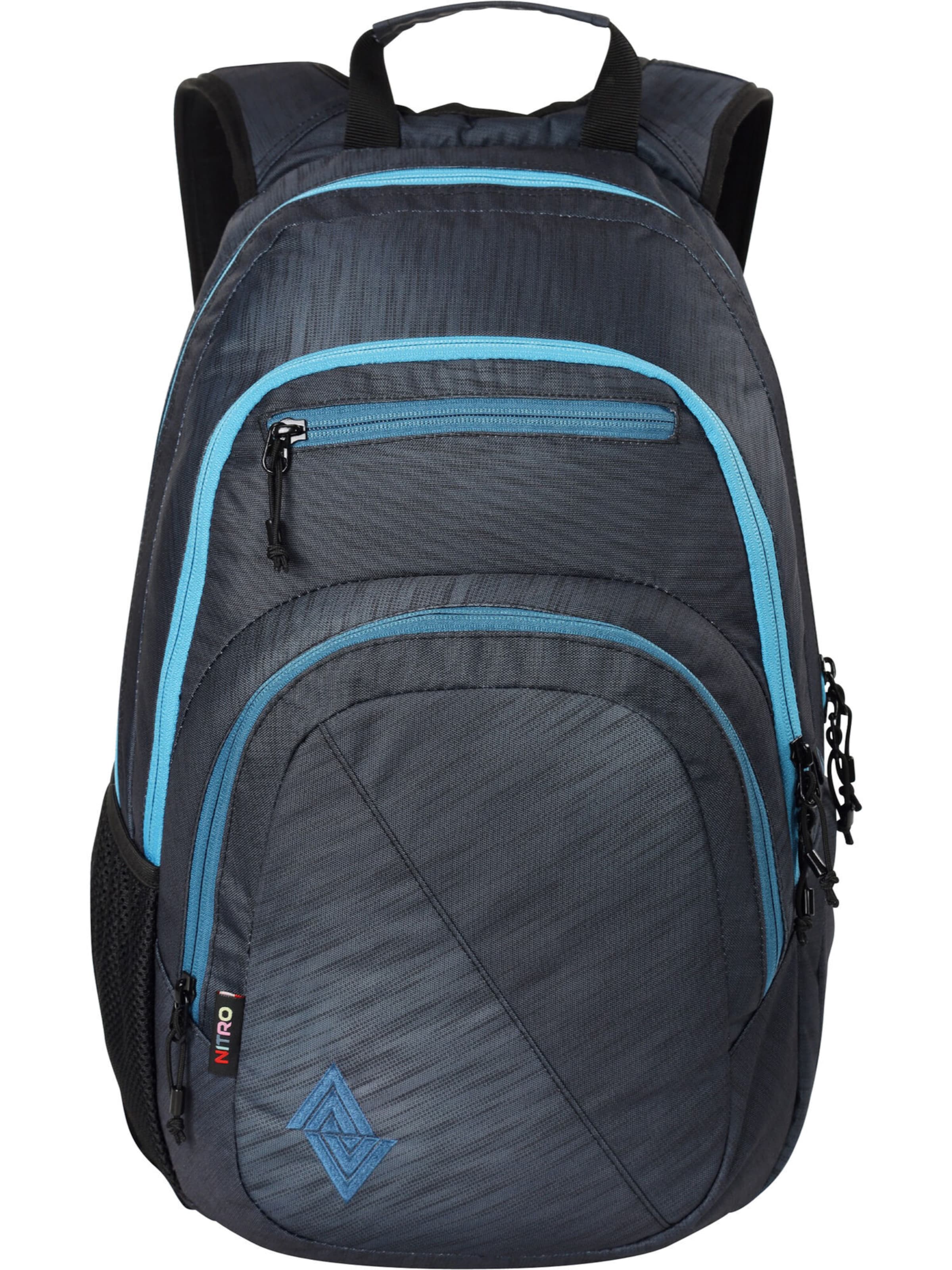 NitroBags Rugzak in Blauw: voorkant