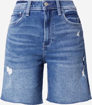 Loosefit Jean HOLLISTER en bleu : devant