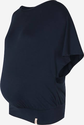 Cache Cœur Shirt 'ORIGIN' in Blauw: voorkant