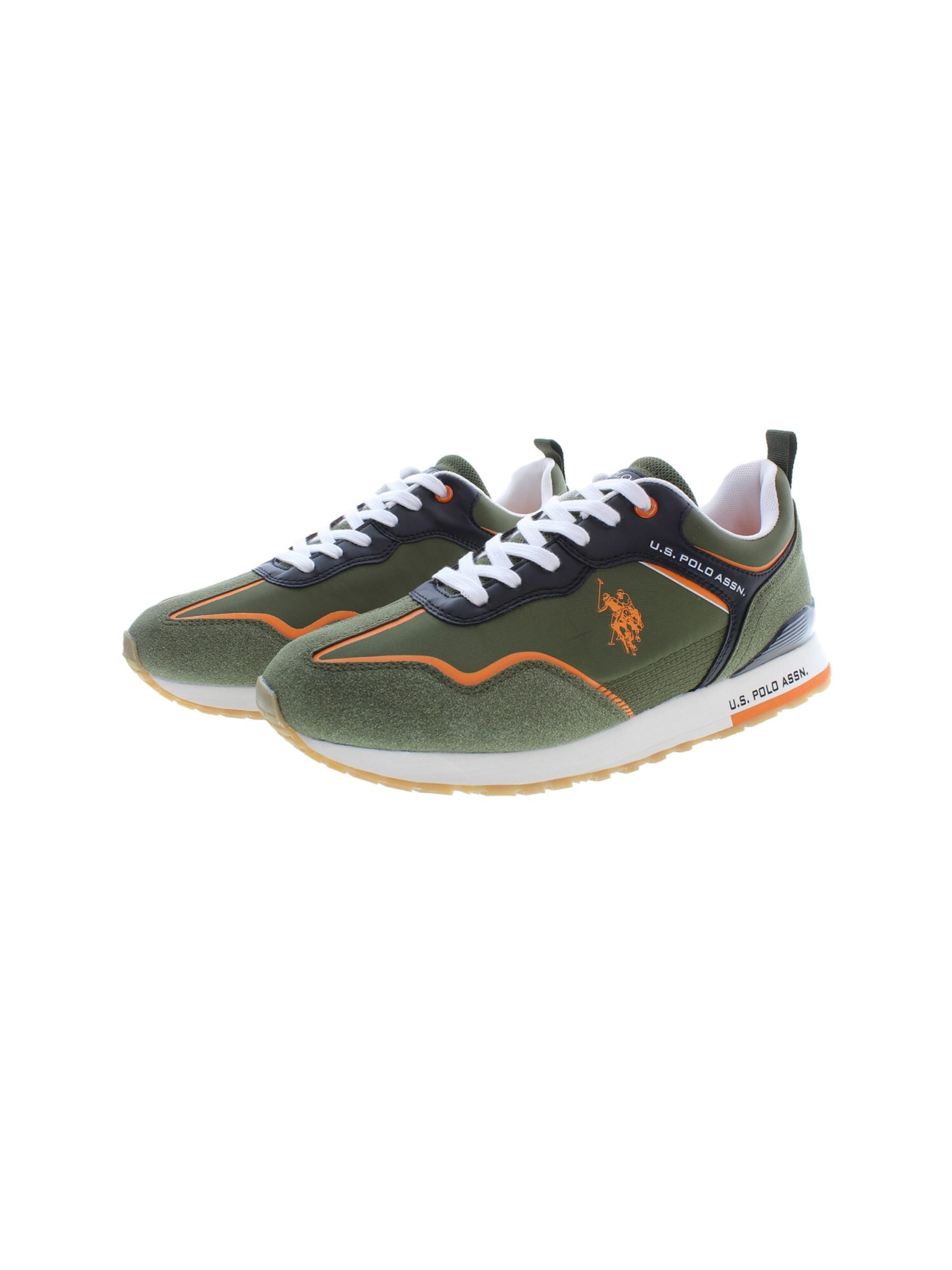U.S. POLO ASSN. Sneakers laag 'Tabry' in Groen