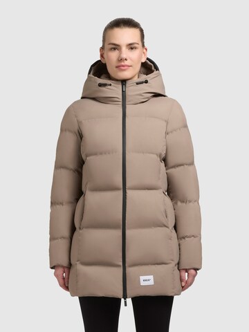 khujo Jacke 'TANARE4' in Beige: Vorderseite