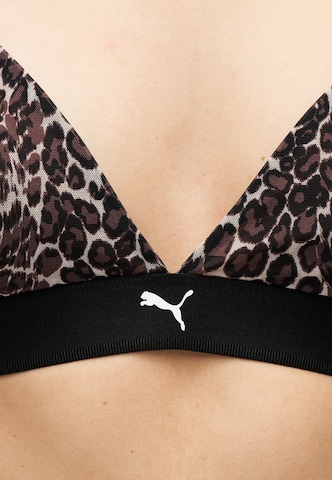 PUMA Triangel BH in Zwart