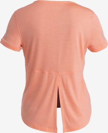 ICEBREAKER - Camisa funcionais 'Speed Slit' em rosa