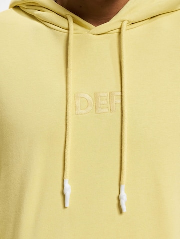 DEF Sweatshirt 'Roda' in Yellow