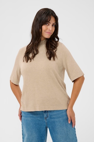 KAFFE CURVE Pullover 'KClizzy' in Beige: Vorderseite