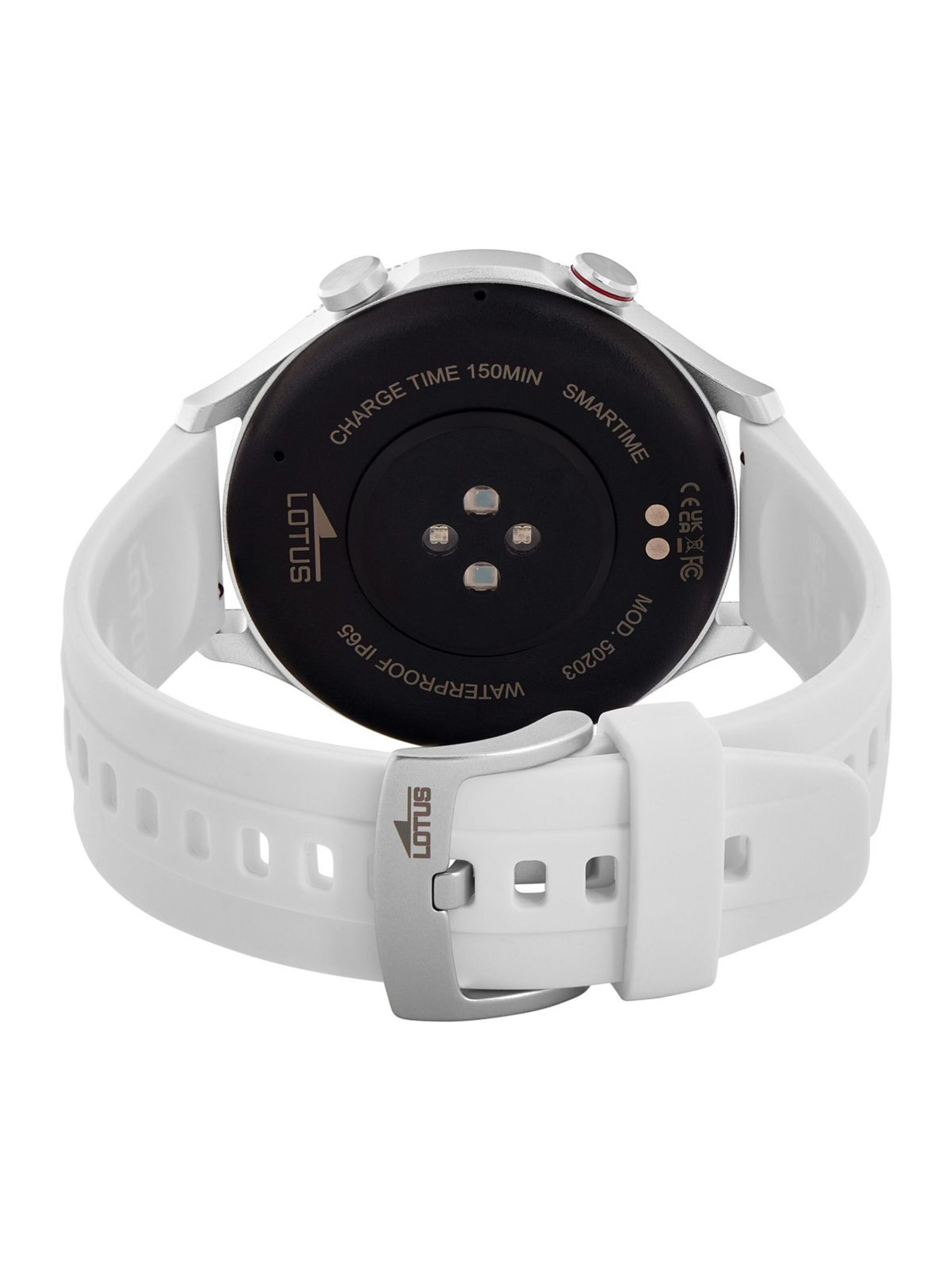 Lotus Digital watch in White