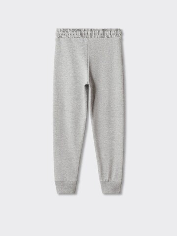 MANGO KIDS Tapered Pants 'FRANCIA 5' in Grey