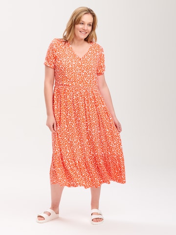 Sugarhill Brighton Shirt Dress 'Matilda' in Orange: front