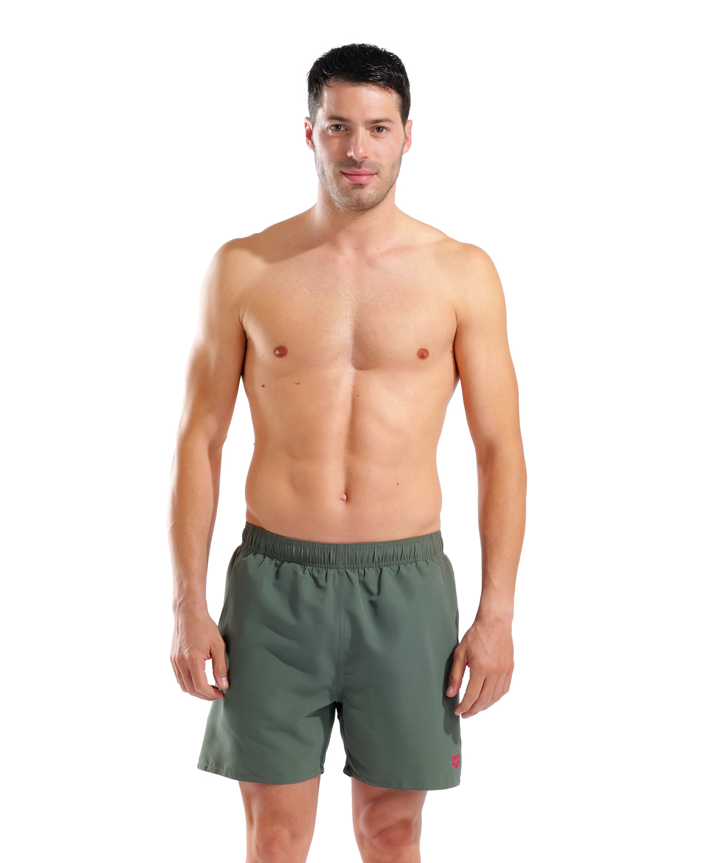 ARENA Swimming Trunks in Green: front
