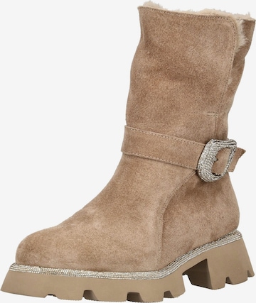 Bottines Alma En Pena en beige : devant