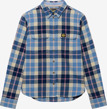 Superdry & Co Blouse in Blauw: voorkant
