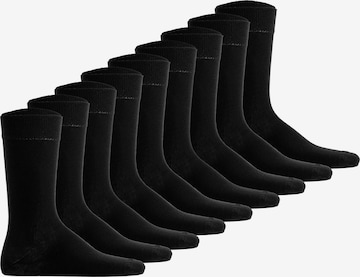 Calzino di Hudson in nero: frontale