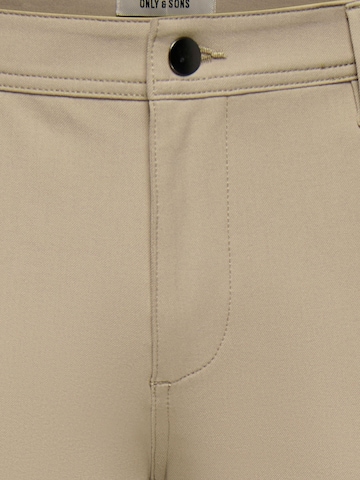 Only & Sons Regular Chino Pants 'SWEFT ' in Brown