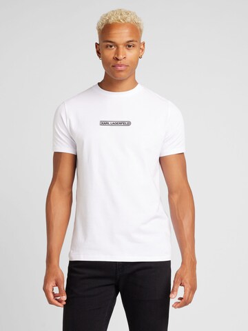 Karl Lagerfeld T-Shirt in Weiß: Vorderseite