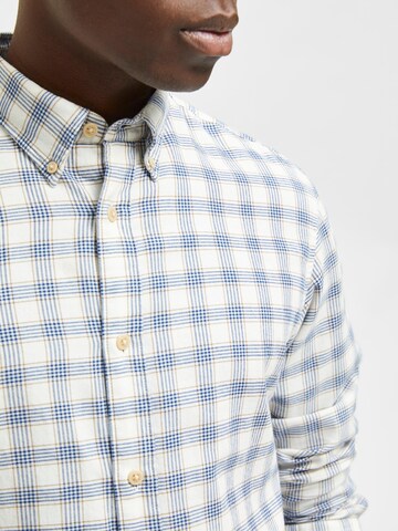 SELECTED HOMME - Slim Fit Camisa em azul