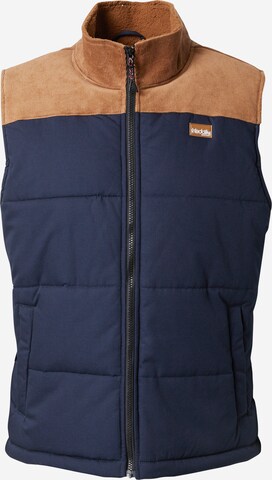 Iriedaily Bodywarmer in Blauw: voorkant