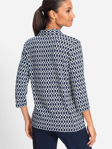 Olsen Bluse in Blau