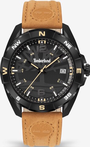 TIMBERLAND Analoog horloge 'MILLINOCKET' in Bruin: voorkant