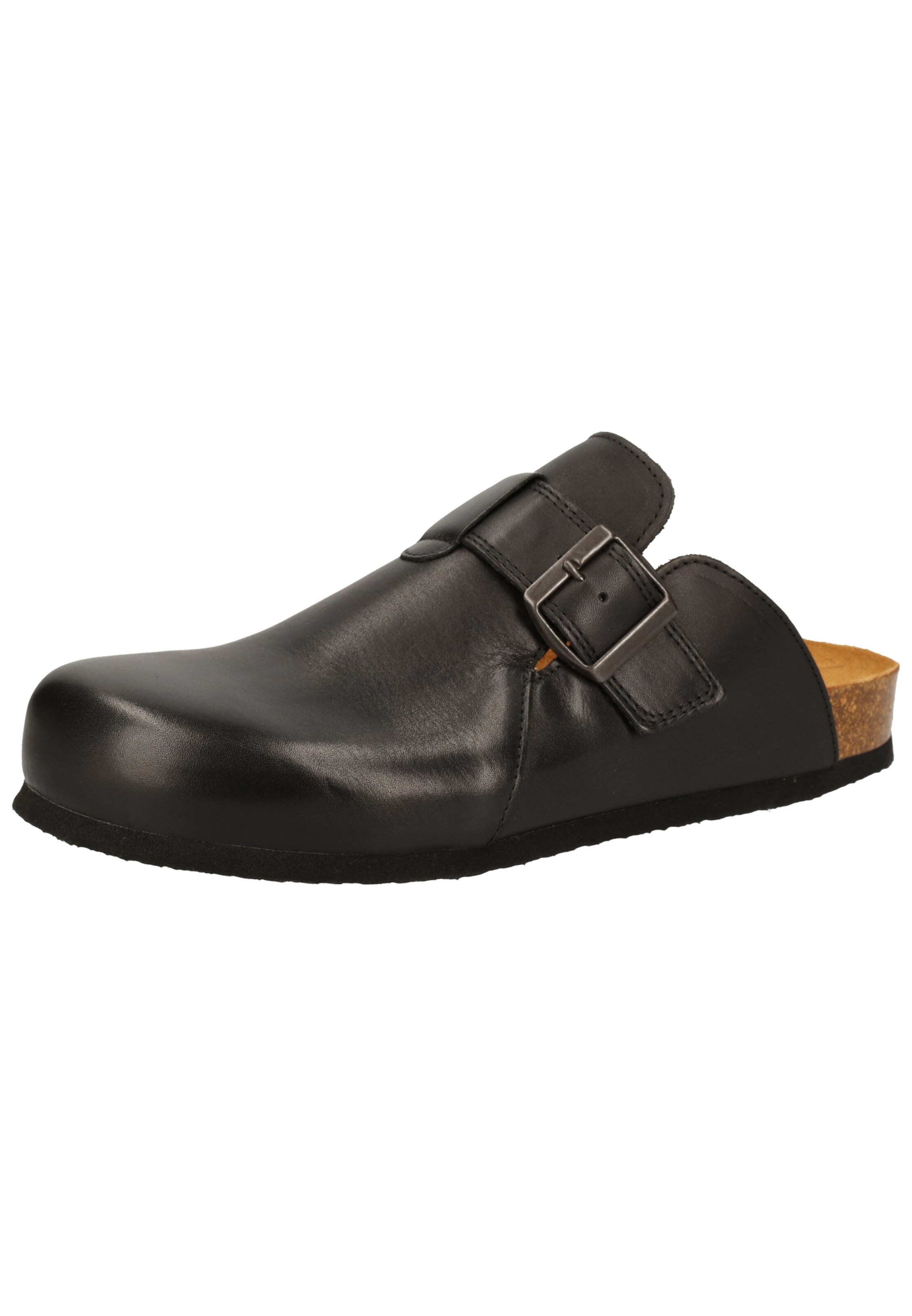 THINK! Clogs in Schwarz: Vorderseite