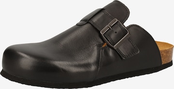 THINK! Clogs in Black: front