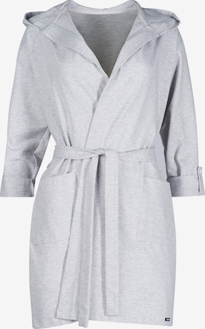 Peignoir court 'Every Night In' Skiny en gris : devant