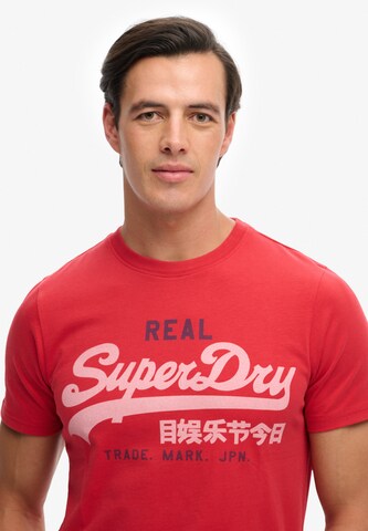 Superdry & Co T-Shirt in Rot