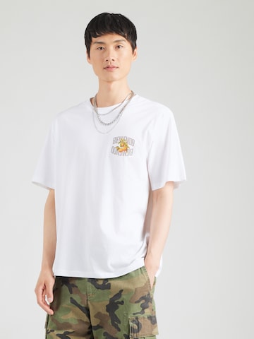 balta JACK & JONES Marškinėliai 'JORVINTAGE FRUITS'