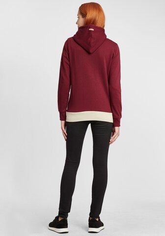 Oxmo Sweatjacke 'Aggi' in Rot