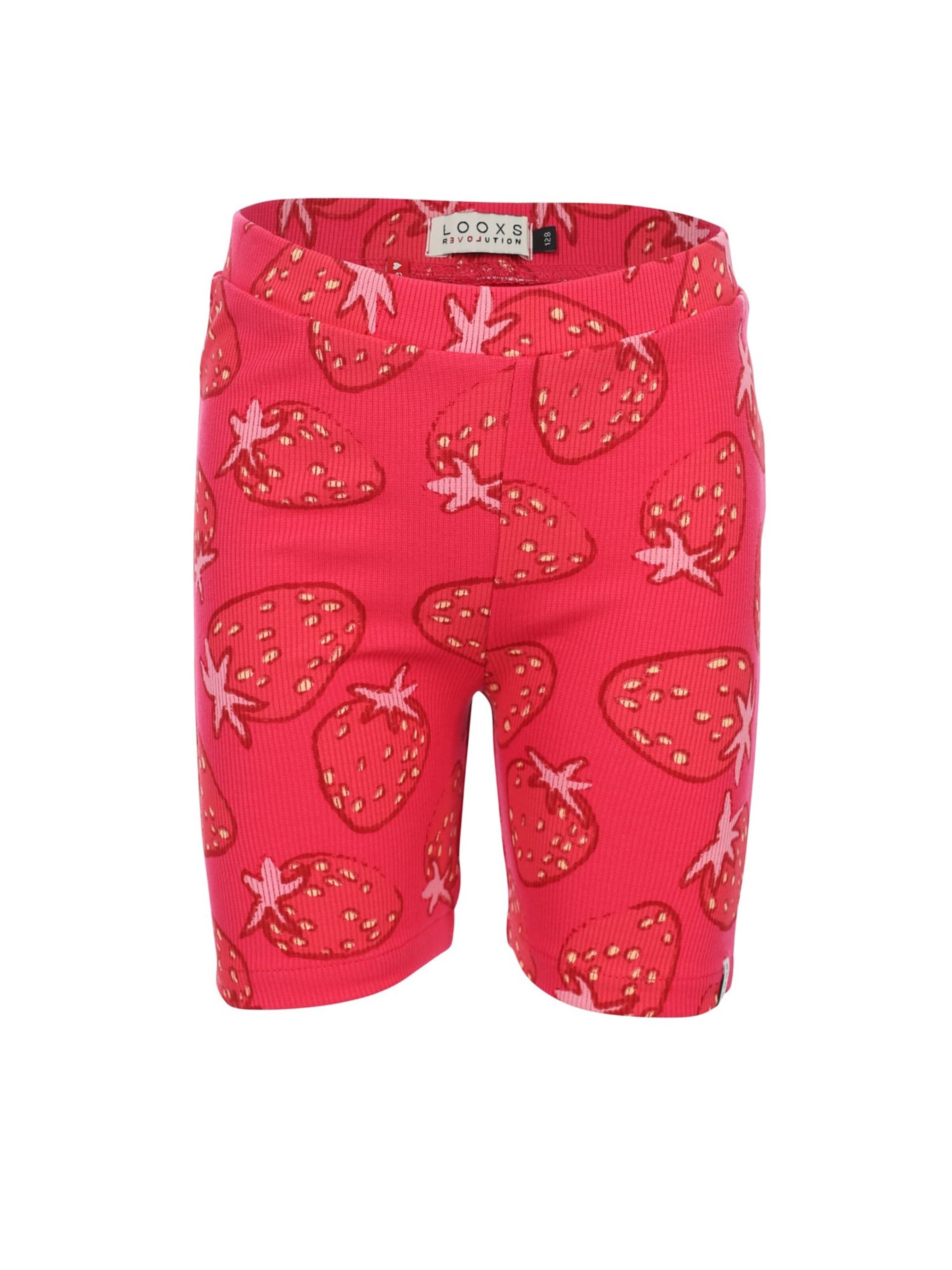 Looxs Revolution Slimfit Broek in Roze: voorkant