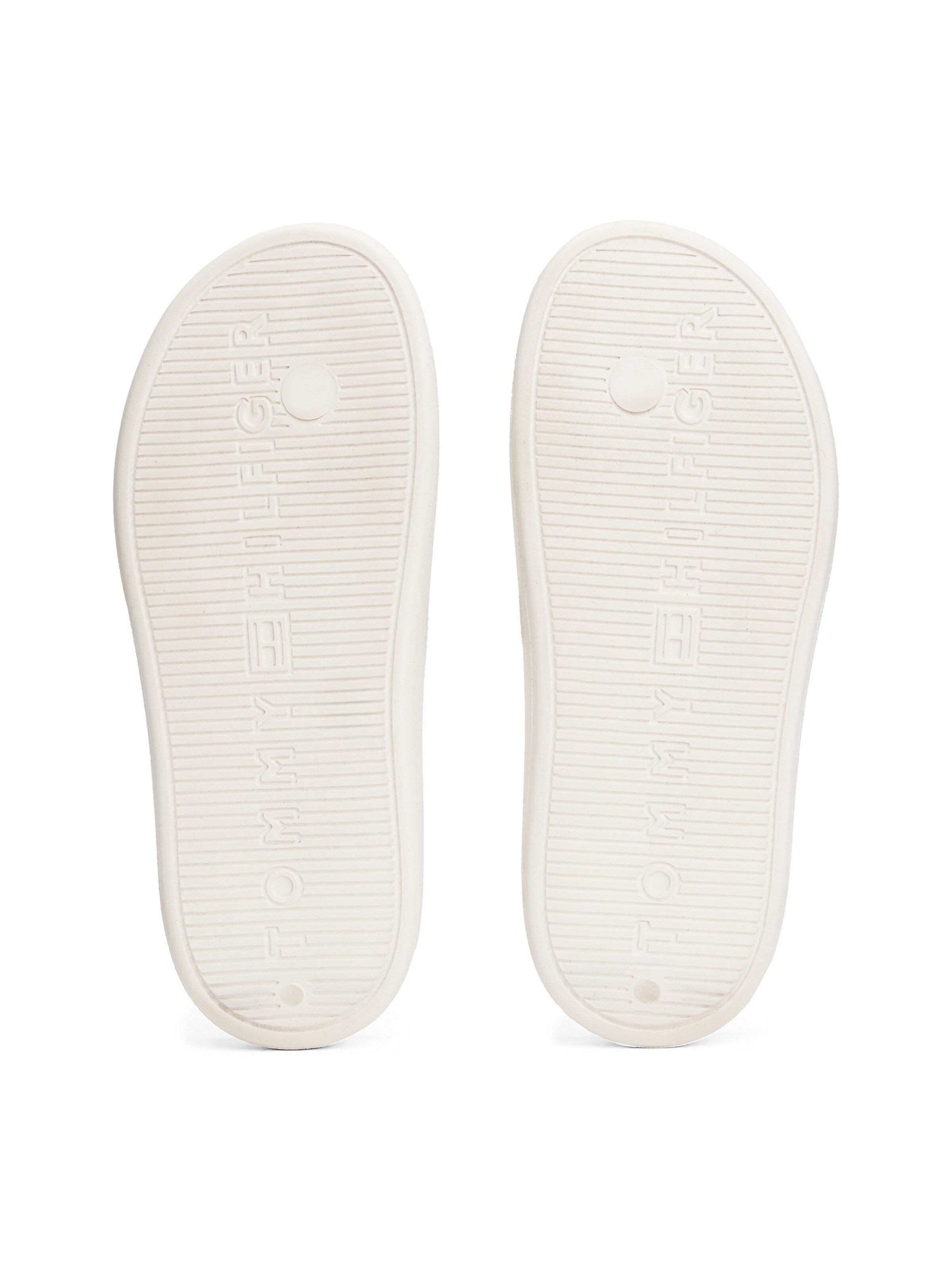 TOMMY HILFIGER T-bar sandals in White