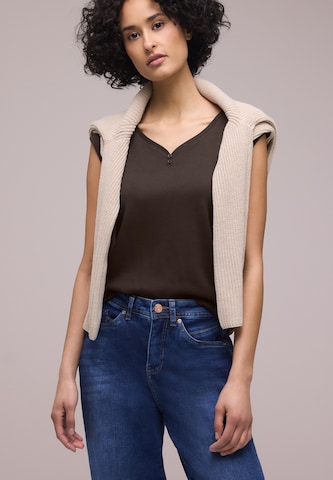 STREET ONE Shirt in Brown