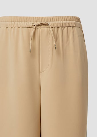 Wide Leg Pantalon s.Oliver en beige
